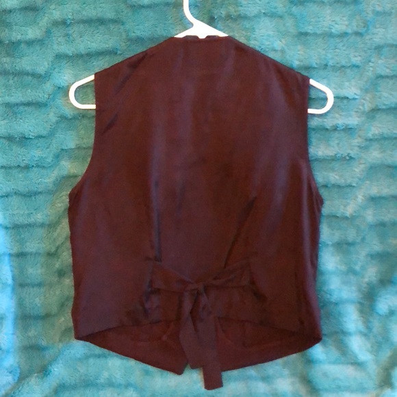 Francine Browner Vintage Vest Blk - Picture 2 of 2